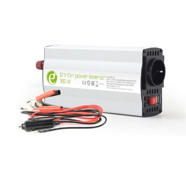 ინვენტორი Energenie EGPWC042 12V 300W Car Power Inverter 103916